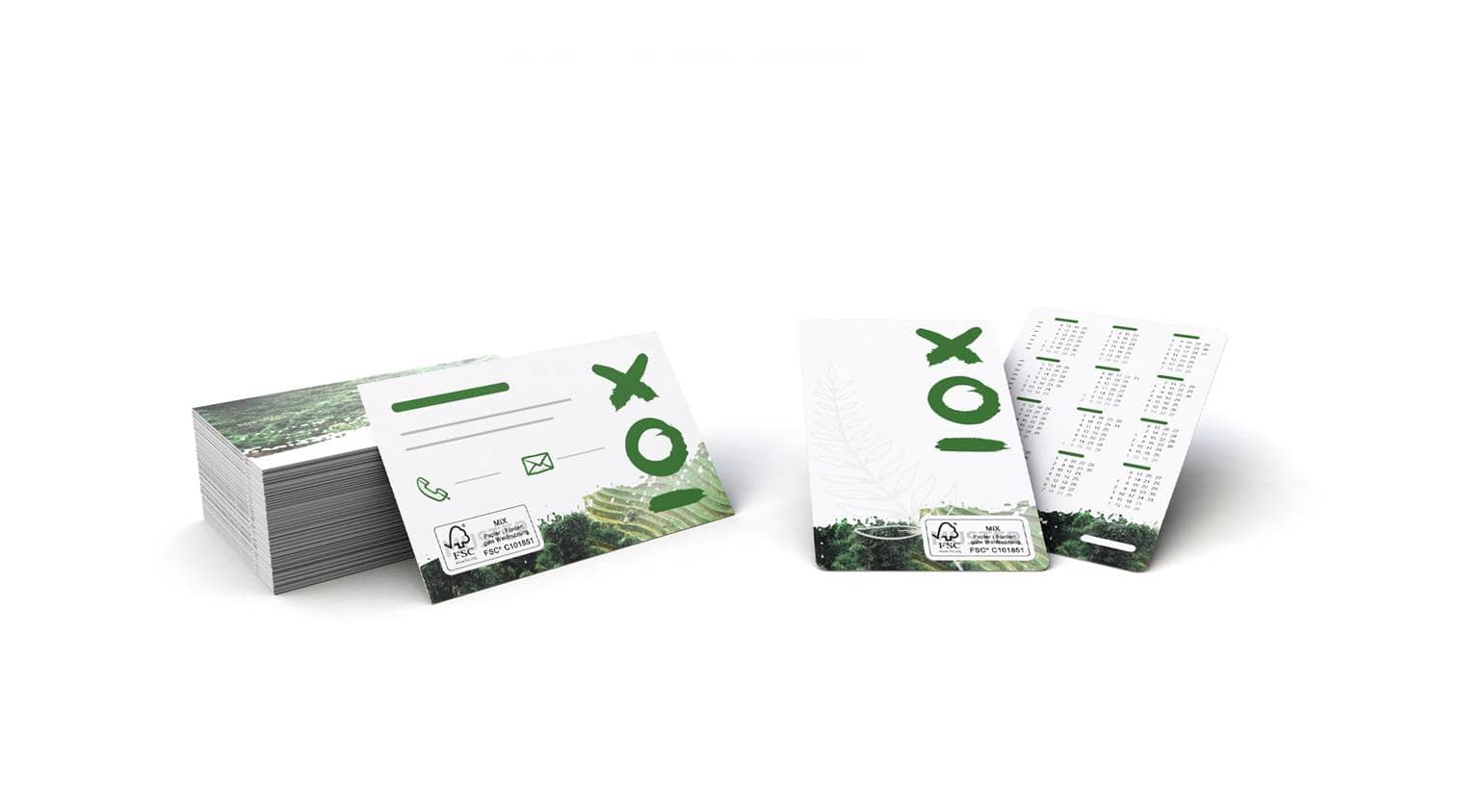 FSC® label 21x10 mm