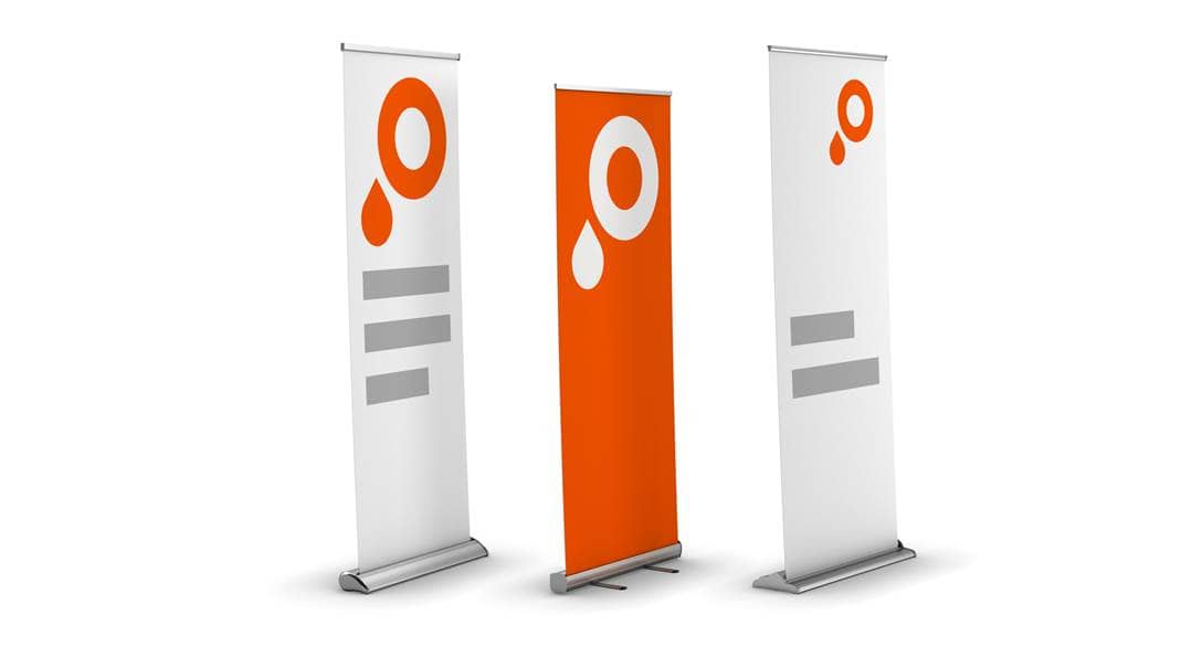Roll up banners 