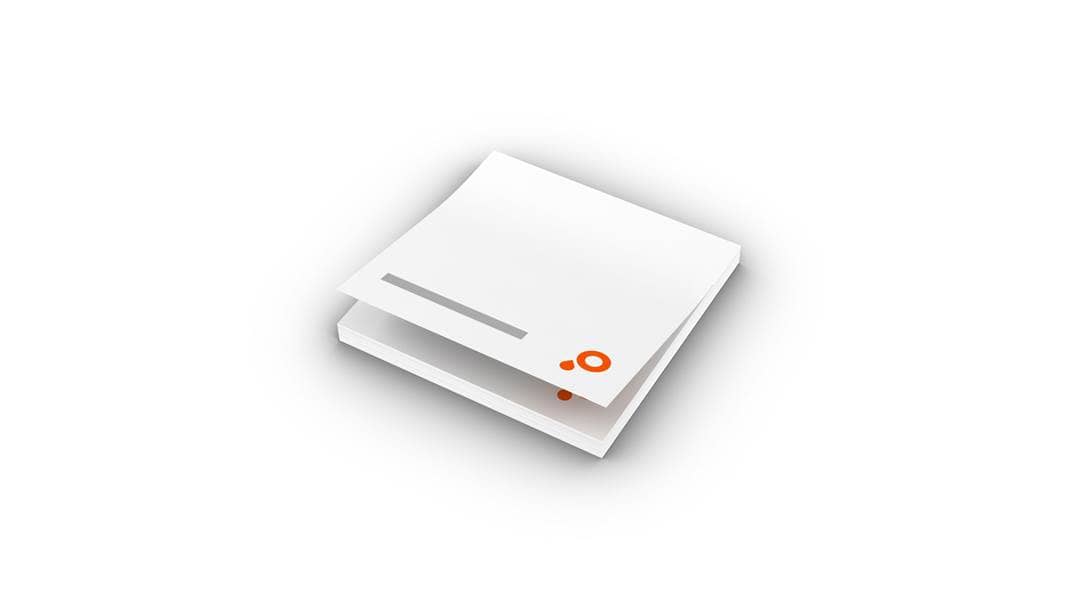 Memoblokjes zonder omslag