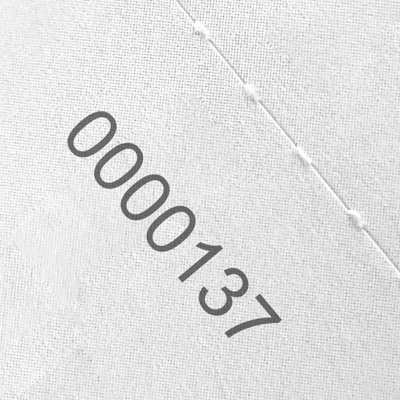 Perforatie - nummering