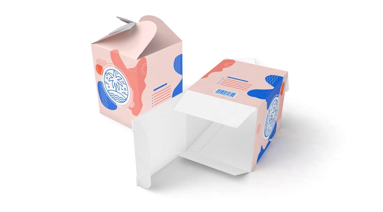 Petal box  met klepsluiting