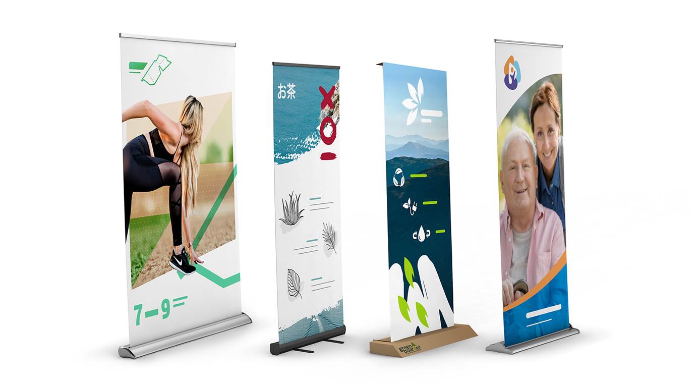Roll up banners