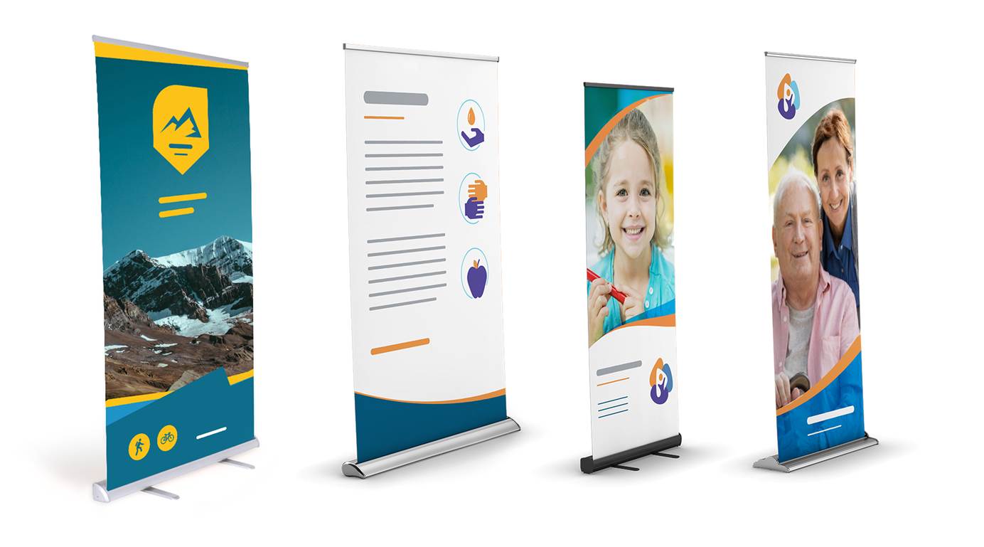 Roll up banners