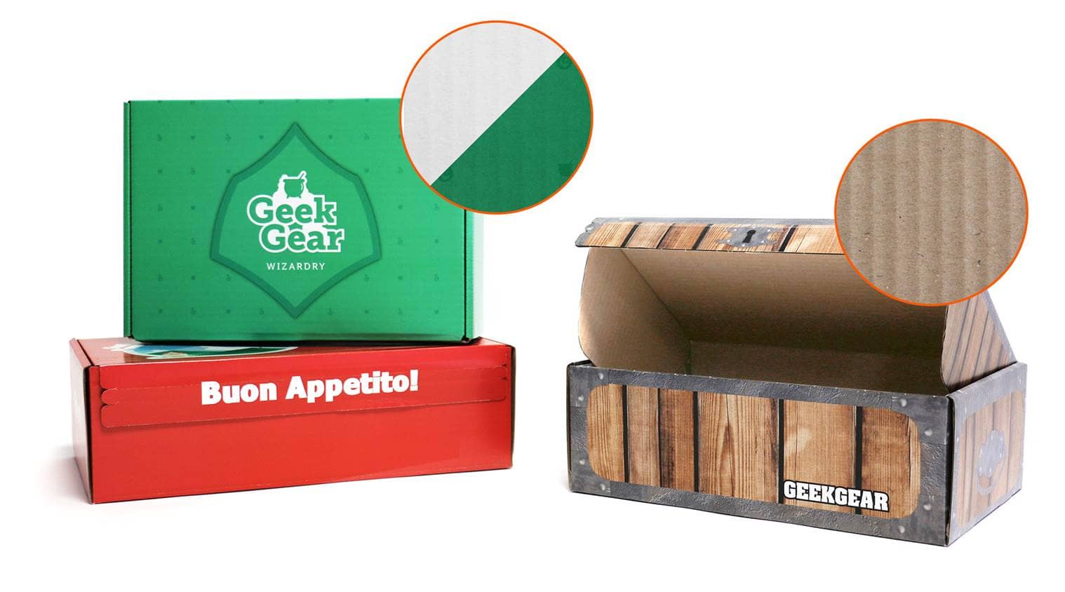 GD karton (B golf beplakt)